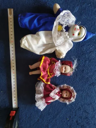 Muñeca de porcelana payaso