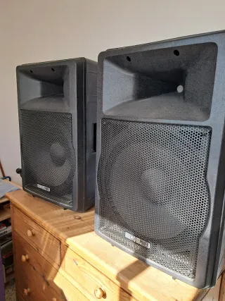 2 Altavoces HQ-POWER Negros