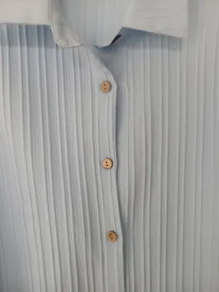 Camicia donna azzurra