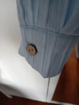 Camicia donna azzurra