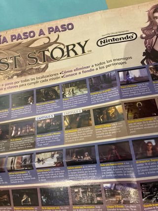 Póster Guía The Last Story Nintendo Wii