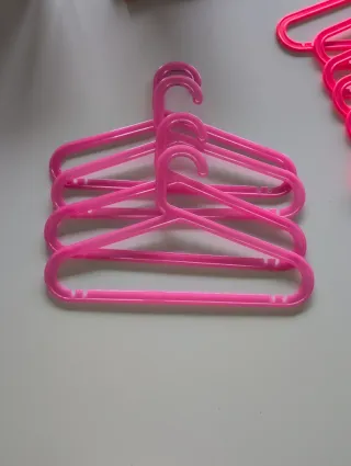 Perchas Ikea rosas (pack 12)