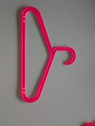 Perchas Ikea rosas (pack 12)