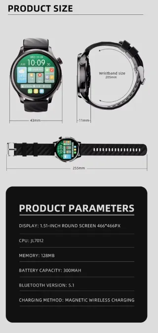 Kalobee SK51 Smartwatch AMOLED