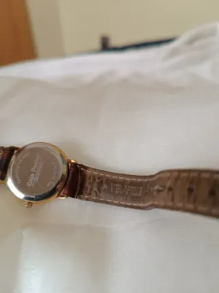 Reloj Pertegaz Mujer Oro Correa Cuero