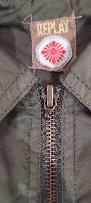 Chaqueta Replay Militar Verde Talla XL