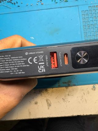 Cargador pawer band inalámbrico carga 65W 5en 1