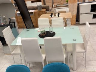 CONJUNTO COMEDOR CON 6 SILLAS - ENVIO A DOMICILIO
