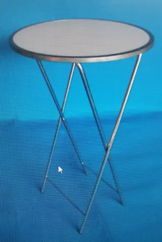 Mesa alta aperitivo plegable, para cátering