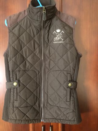 Chaleco juvenil Valecuatro marrón