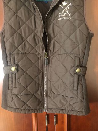Chaleco juvenil Valecuatro marrón