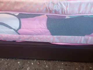 Barandilla Cama Infantil Asalvo Rosa barrera cama