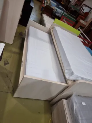 Cama Nido Madera con Cajones