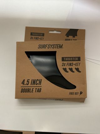 Juego Quillas Surf 4.5 Doble Tab Thruster