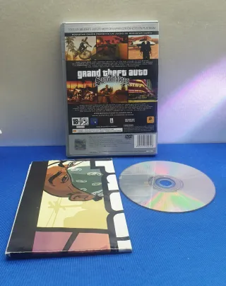 JUEGO PS2 GRAND THEFT AUTO SAN ANDREAS
