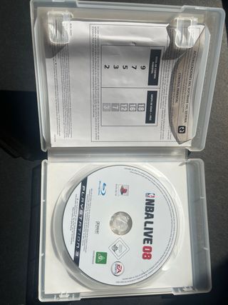 NBA Live 08 PS3 EA Sports