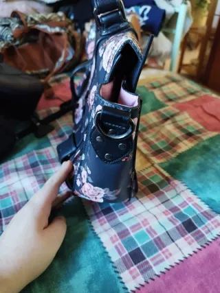 Borsa a cartella floreale