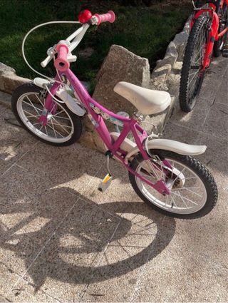 Bicicleta infantil rosa