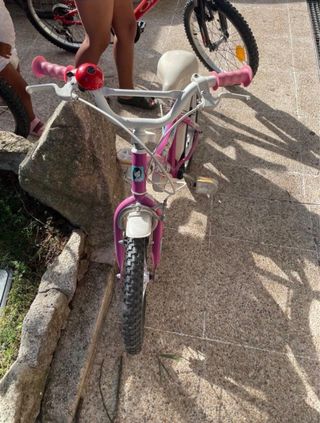 Bicicleta infantil rosa