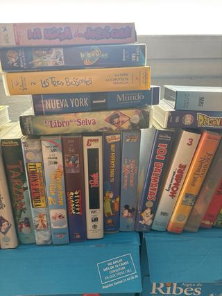 Lote di film VHS Disney e altro