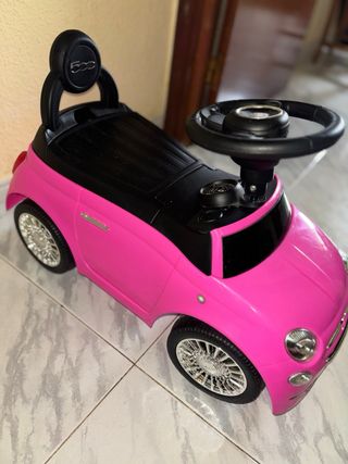 Correpasillos Fiat 500 Rosa