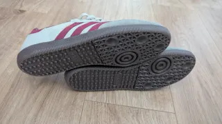 Adidas Samba Gris y granate