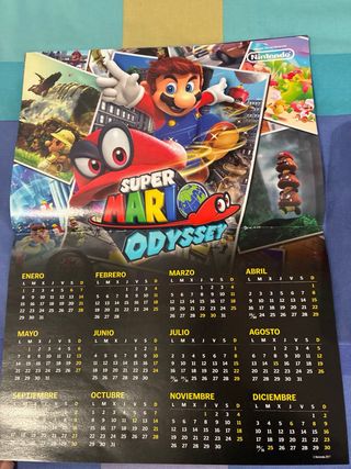 Calendario Nintendo 2018 - Revista Nintendo Accion