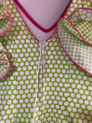 Traje de Gitana Verde y Rosa para niña