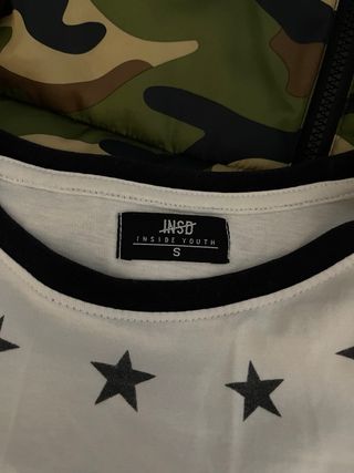 Camiseta manga larga Inside estrellas y 32