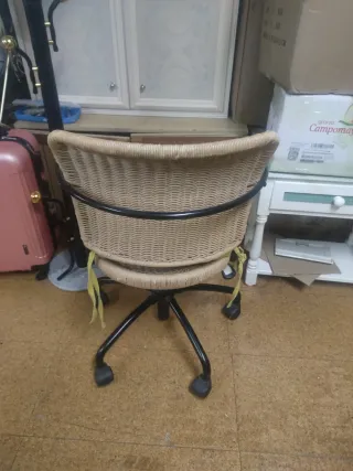 Silla Mimbre Metal Ikea Gregor