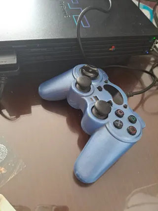 Consola Sony PlayStation 2 Negra mas mando y memor