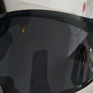 Casco Premier Moto Azul y Amarillo