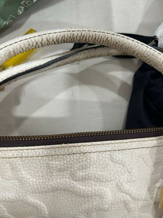 Bolso Tous Blanco y Dorado