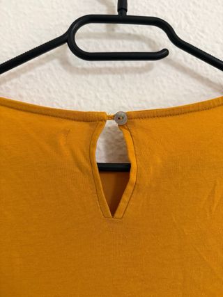 Blusa Media Manga Abullonada Sfera.