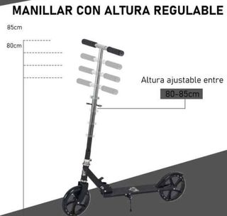 Patinete Plegable para Niños de 7-14 Años