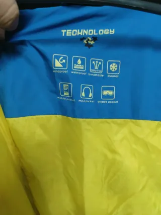 Cazadora térmica Crivit Technology azul