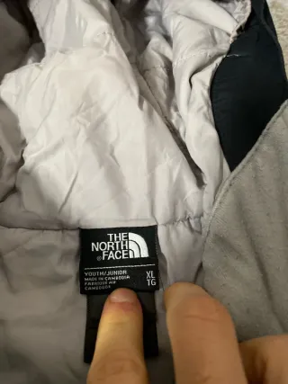 The North Face Chaqueta Negra Impermeable