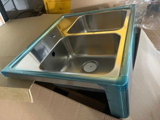 Fregadero doble acero inoxidable IKEA