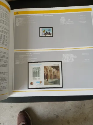 Libro Sellos España Andorra 1999