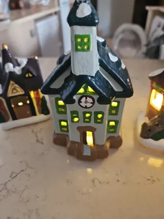 Casitas de cerámica para decoración