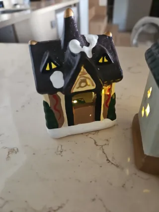 Casitas de cerámica para decoración