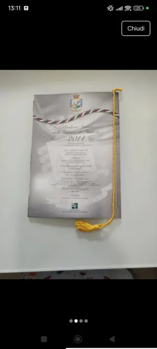 Calendario Guardia di Finanza 2014