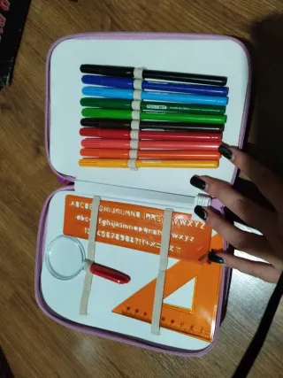 Estuche escolar 2 pisos Tutti Cutie
