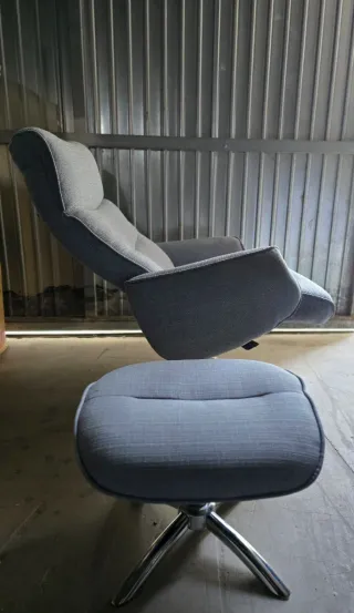 Sillones reclinables con reposapiés