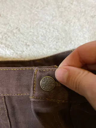 Pantalones vaqueros Mayoral marrones rectos