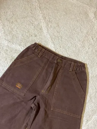 Pantalones vaqueros Mayoral marrones rectos