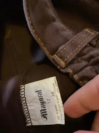 Pantalones vaqueros Mayoral marrones rectos