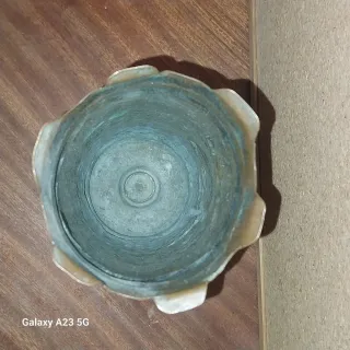 Arte de trinchera 1GM Flor Rosa Latón