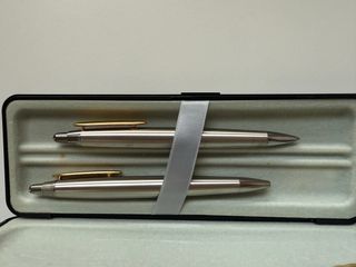 SET INOXCROM Boligrafo y portaminas con Estuche