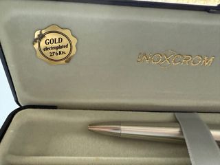 SET INOXCROM Boligrafo y portaminas con Estuche